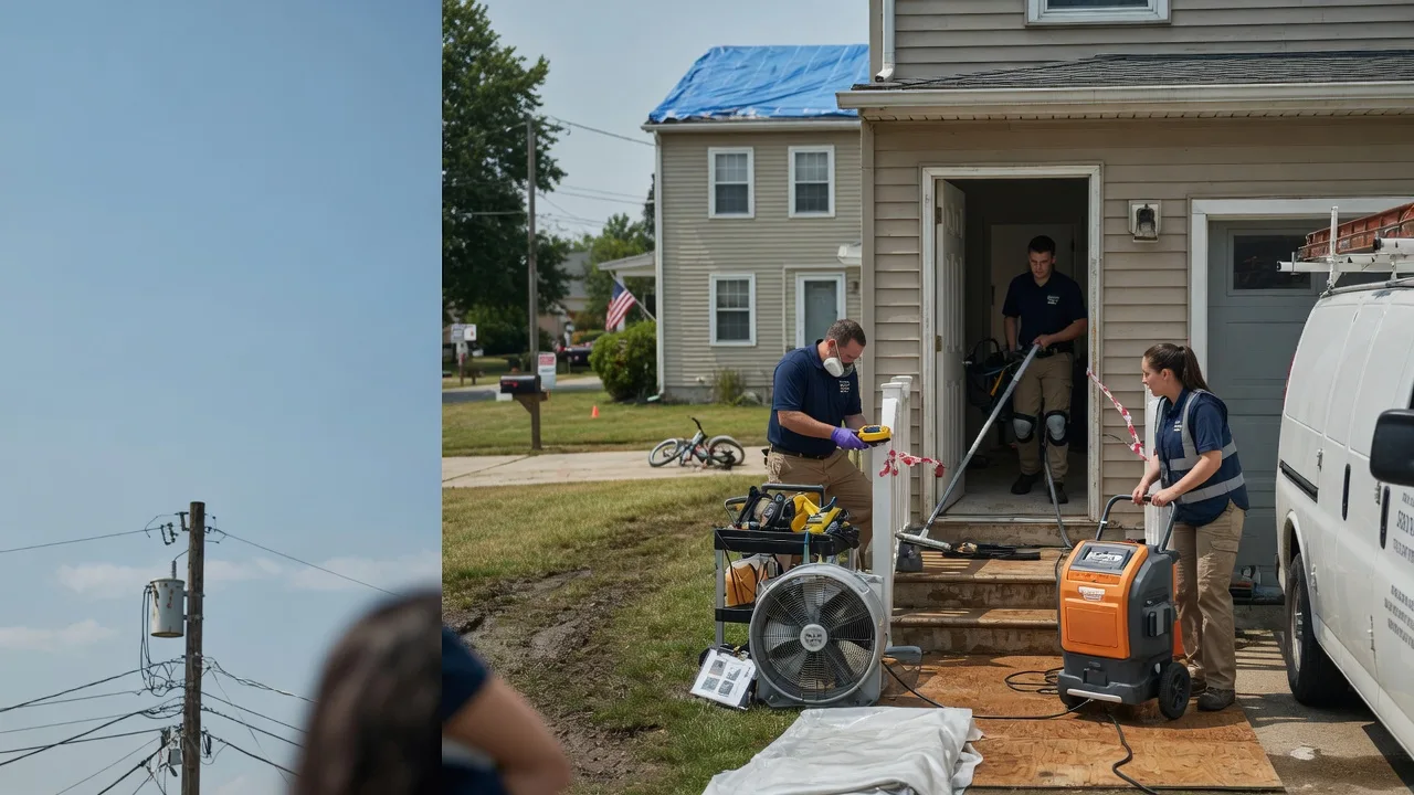 Water Damage Repair in Holly, MI near me